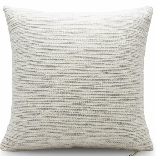 Beige Handwoven Cushion Cover / Kussenhoes – 45x45 cm – Urbane Hide