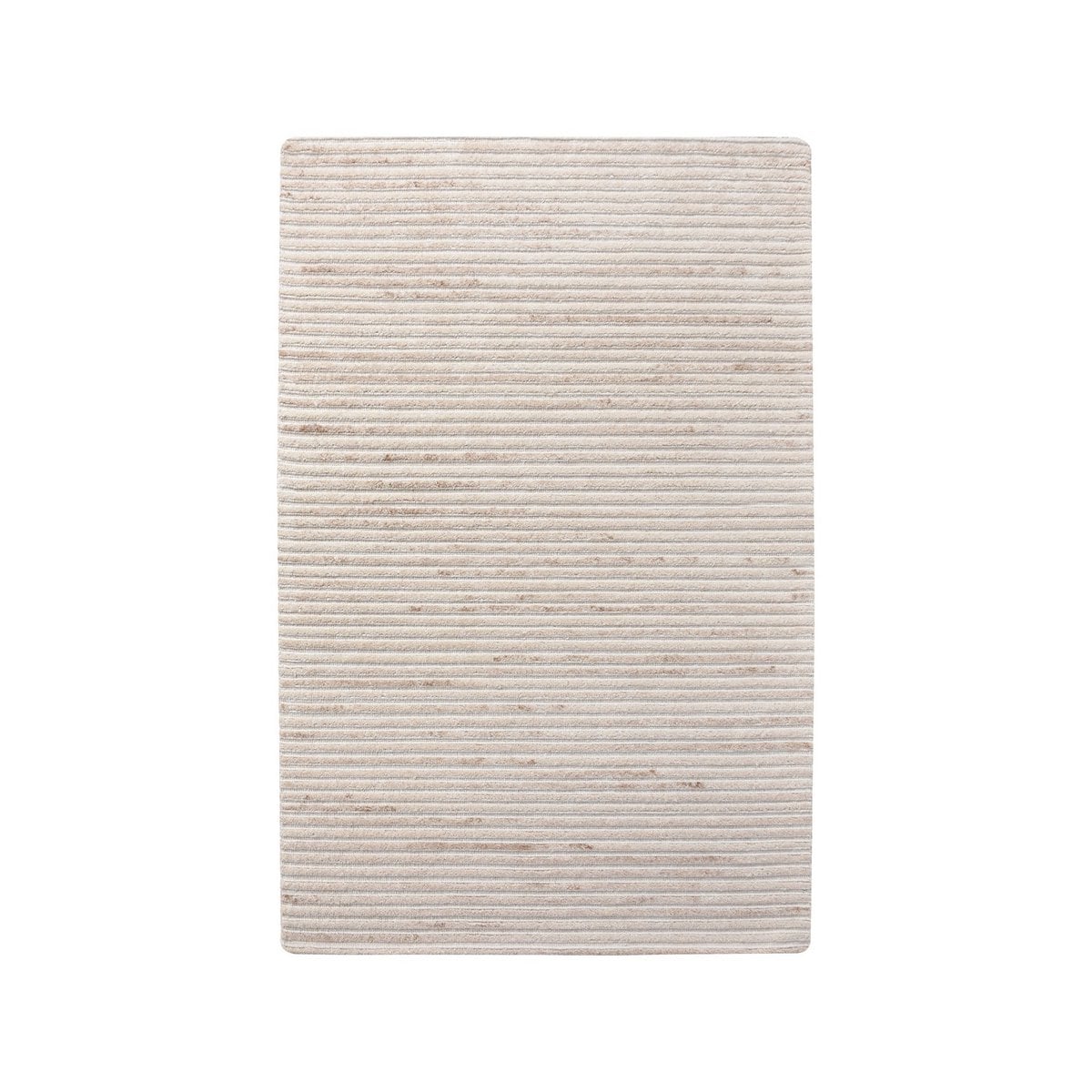 Mangovloerkleed - Ivoor, handgetuft, 160x230cm