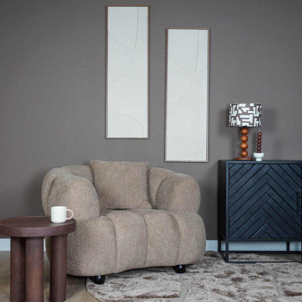 Fauteuil Rocco Bruin