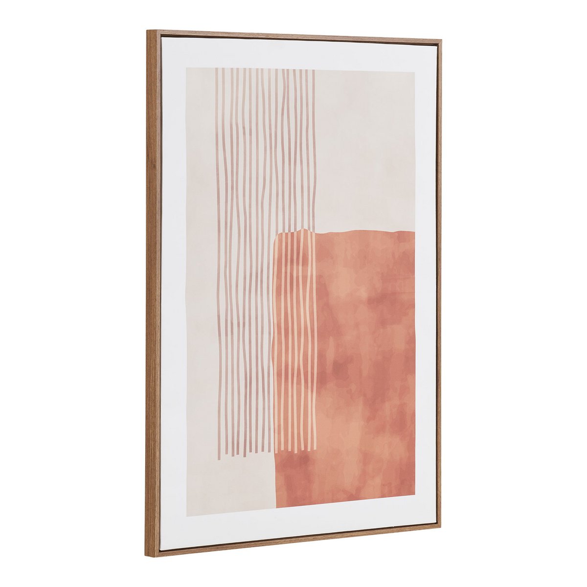 Mina Canvasprint, canvas, beige/bruin, No.1, 50x70 cm