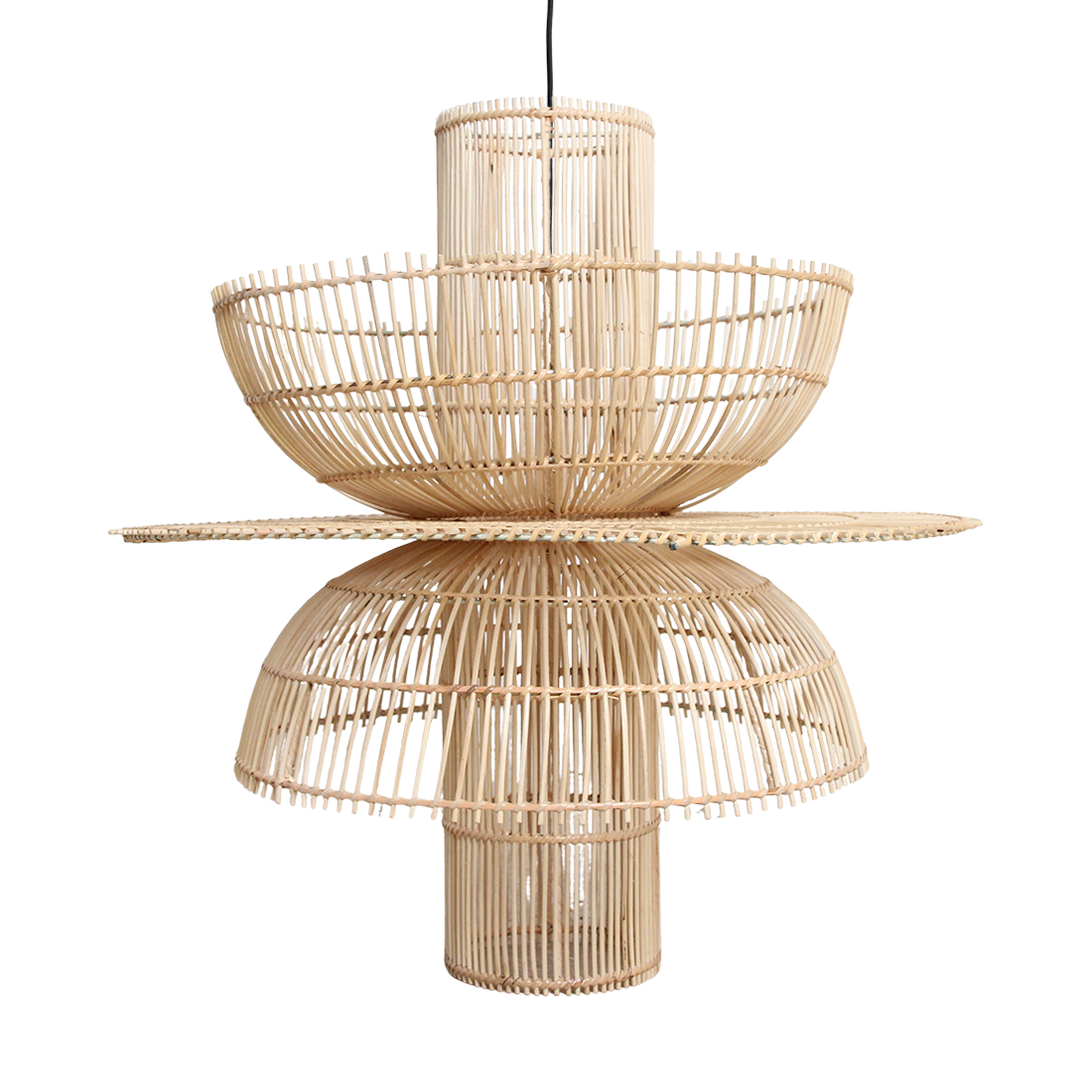 Saturn rotan hanglamp