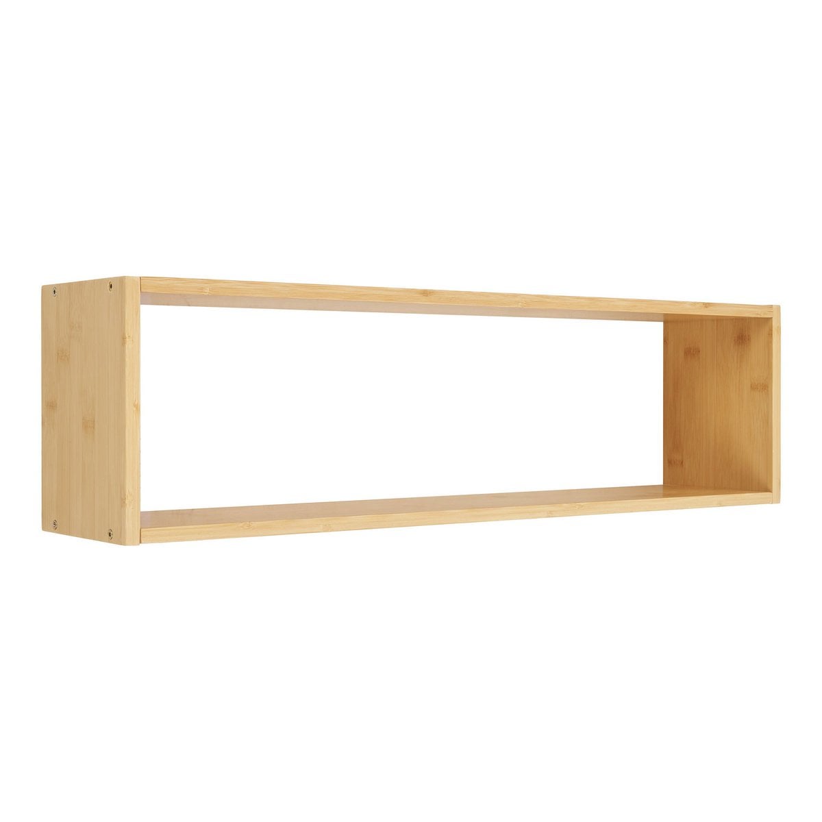 Ember Wandplank - Naturel, Bamboe, 70x15x19,5 cm