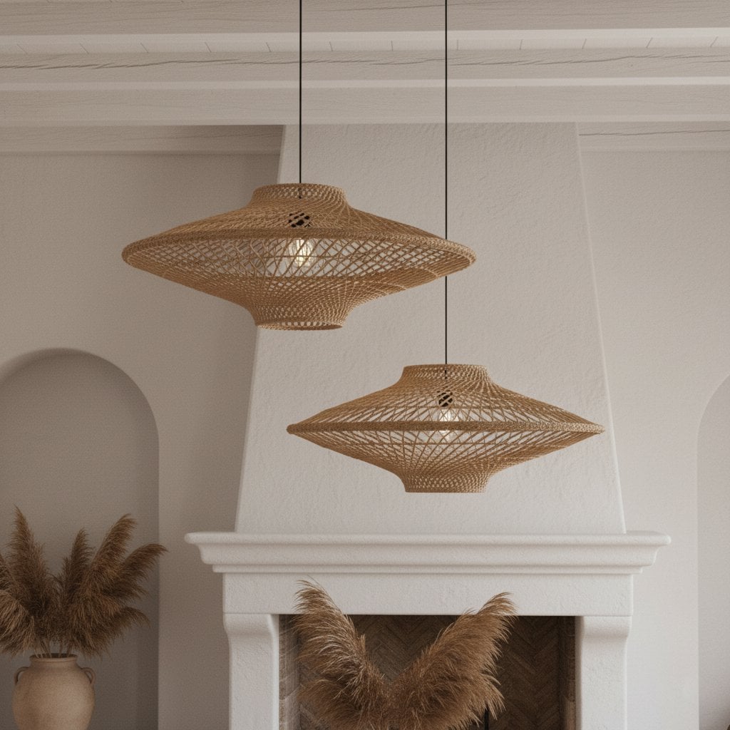 Corda hanglamp naturel large