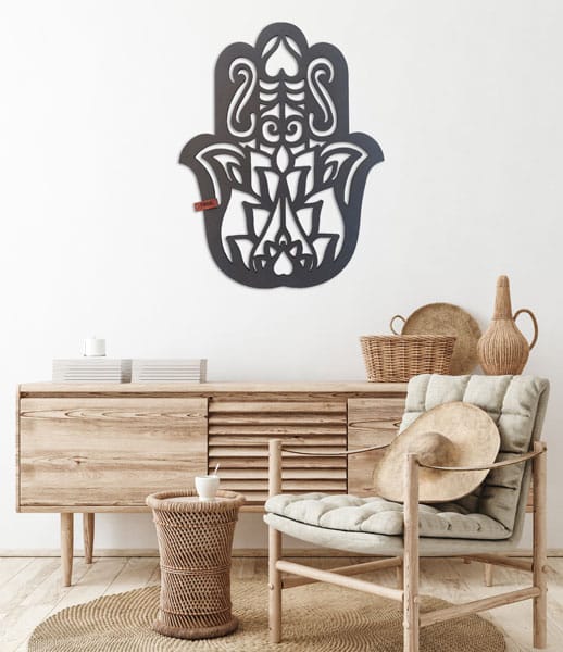Geometrische Boho Hamsahand