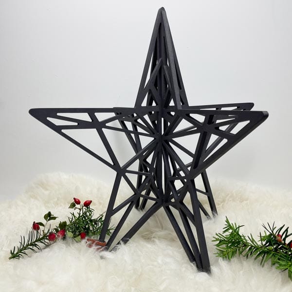 3D Ster + Christmas Ornaments