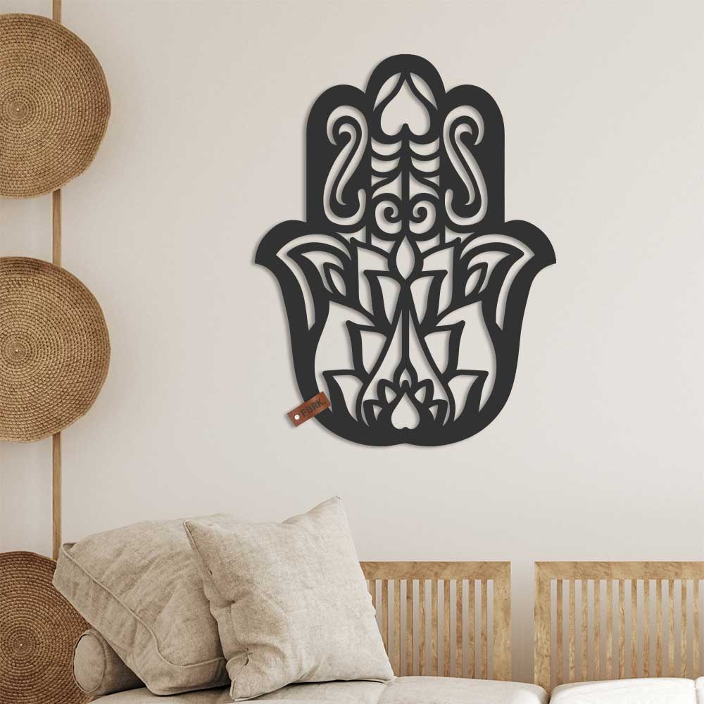 Geometrische Boho Hamsahand