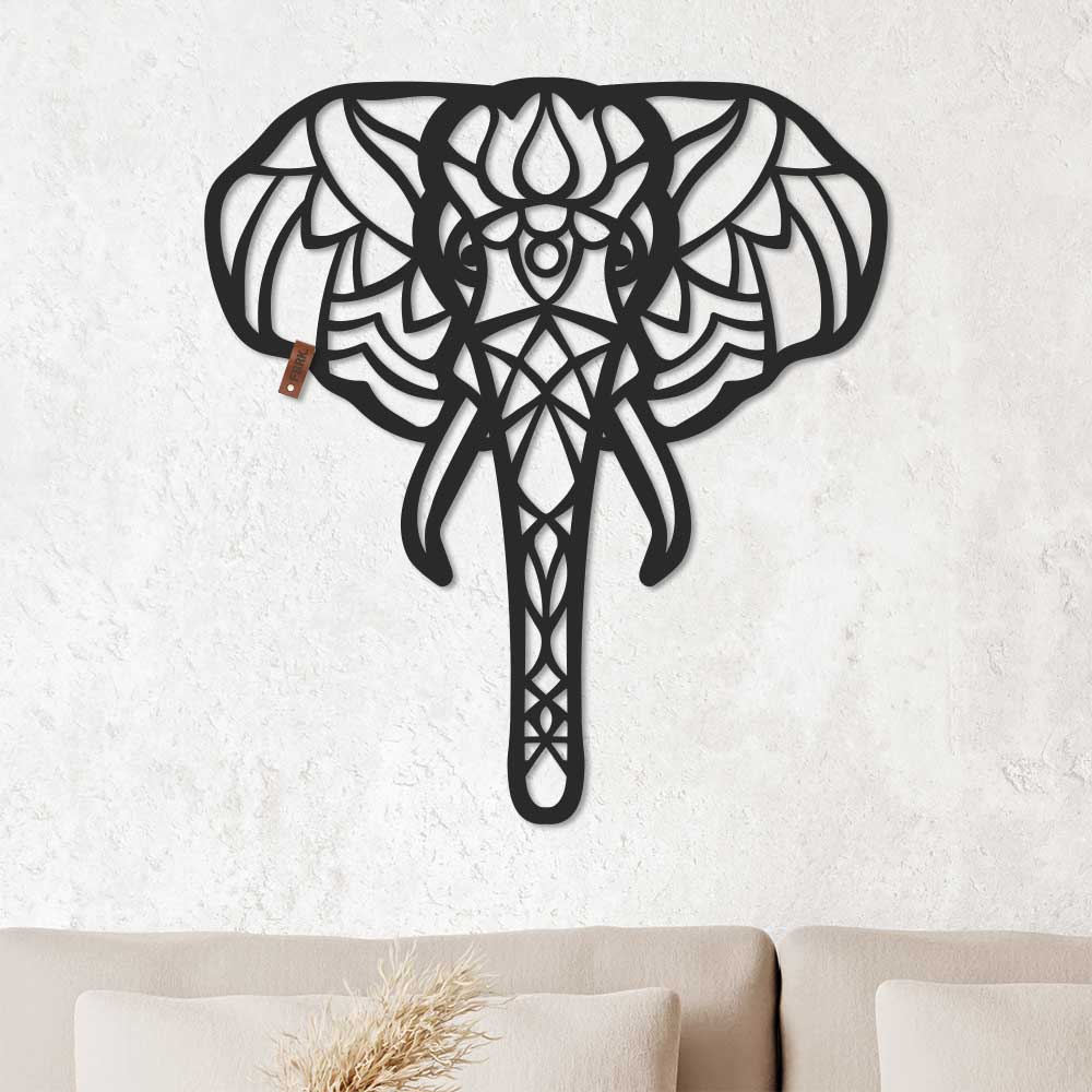 Geometrische Boho Olifant