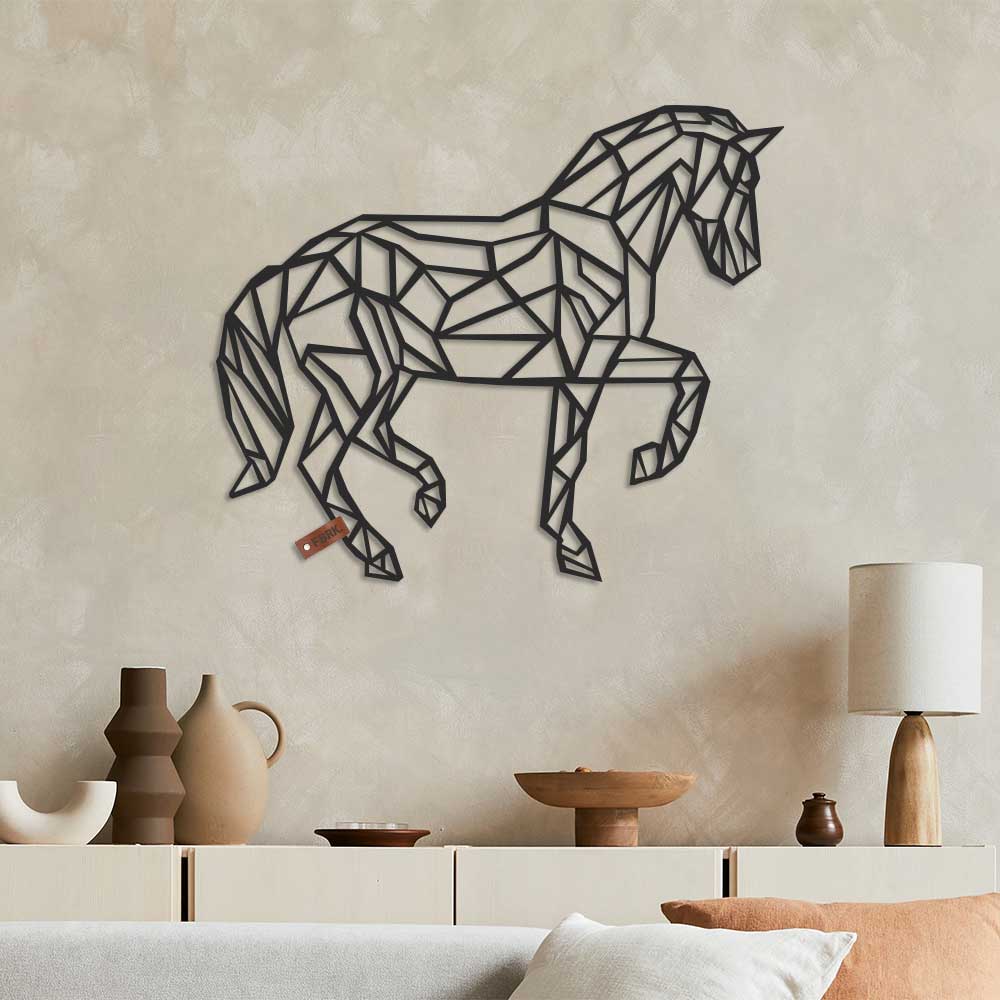 Geometrische Dressuur Paard