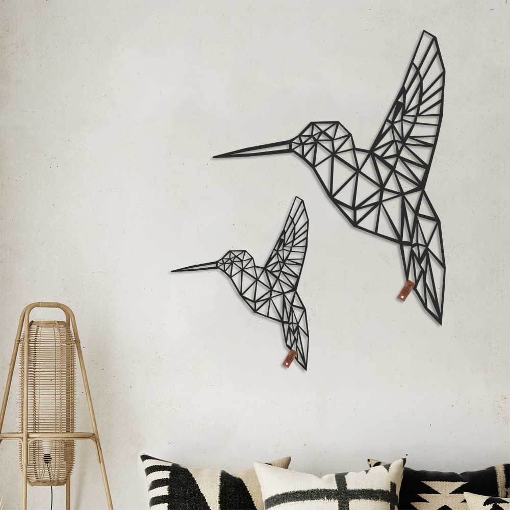 Geometrische Kolibrie set