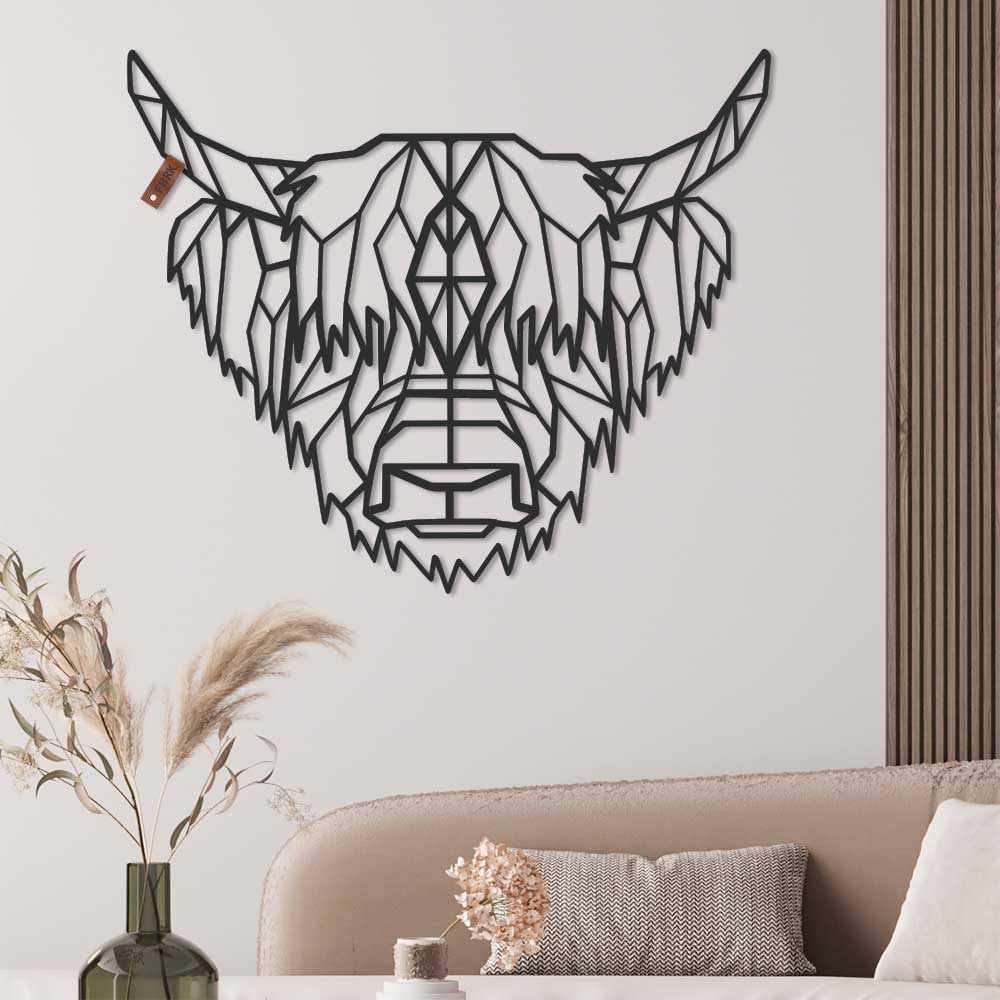 Geometrische Schotse Hooglander