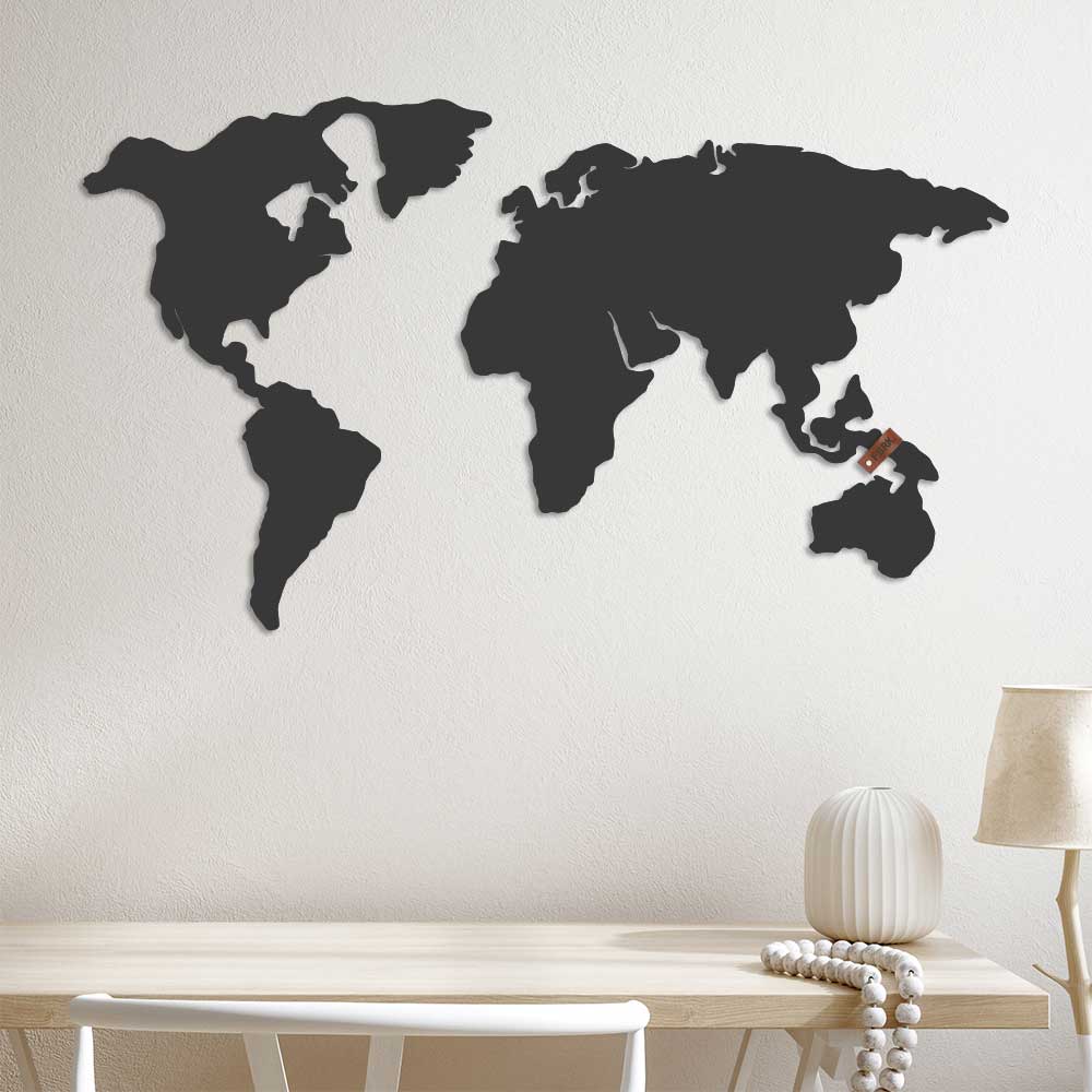 Geometrische Dichte Wereldkaart