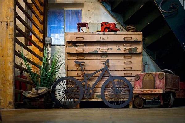 Geometrische Mountainbike