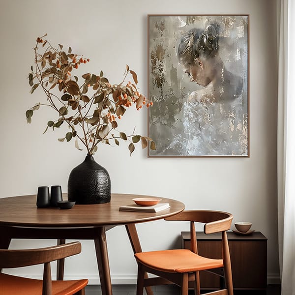 Wanddecoratie 'Woman'
