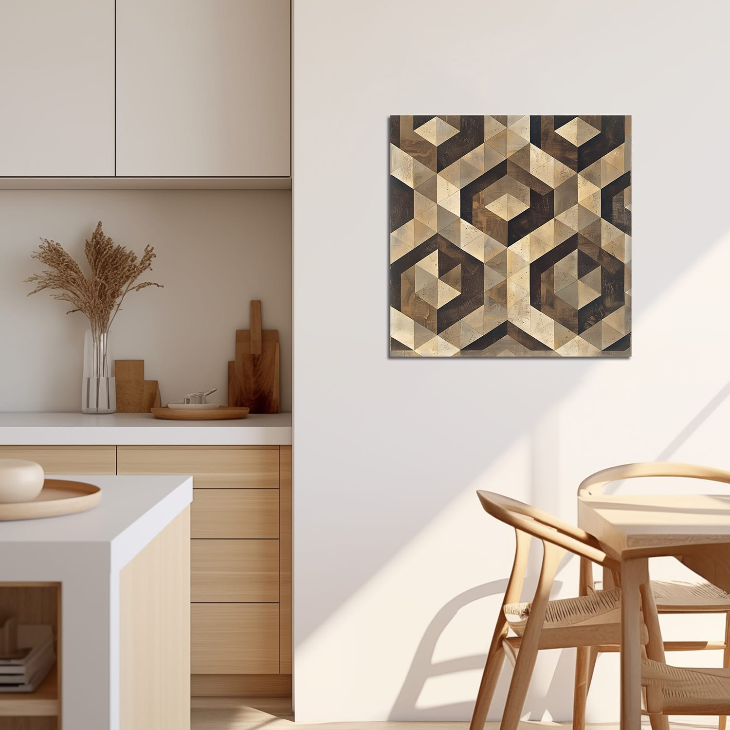 Wanddecoratie 'Wood'