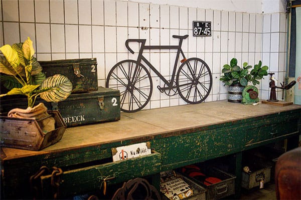 Geometrische Racefiets