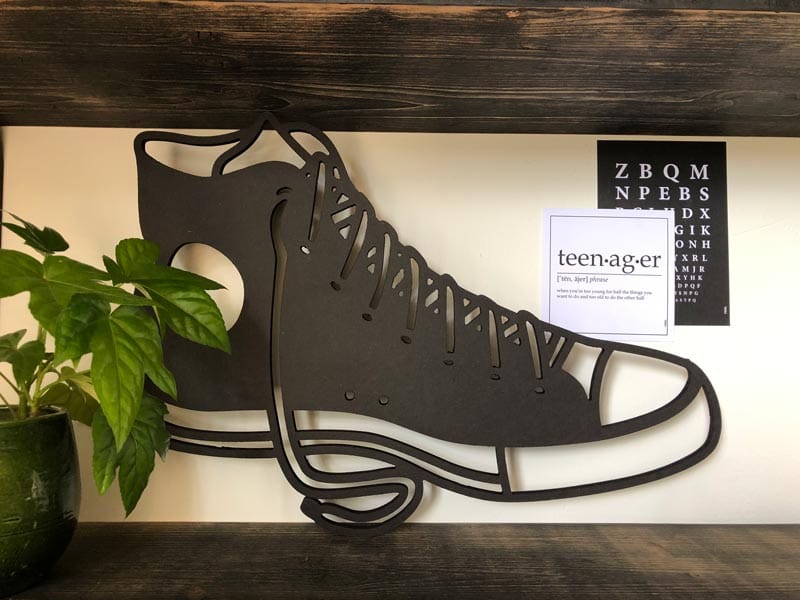 Geometrische Sneaker