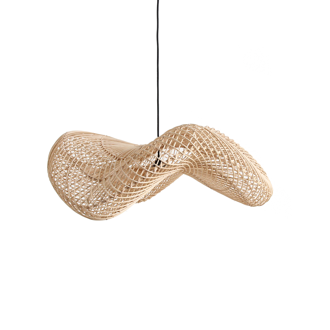 Wave hanglamp naturel large