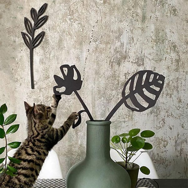 Houten bloem Philodendron Split Leaf