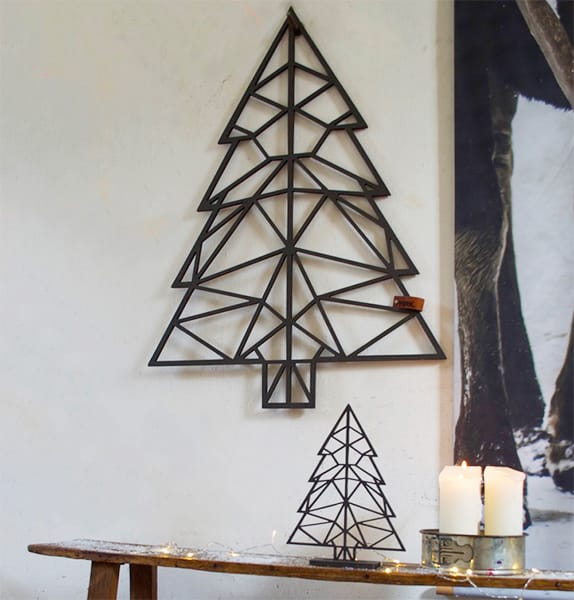 Geometrische Kerstboom